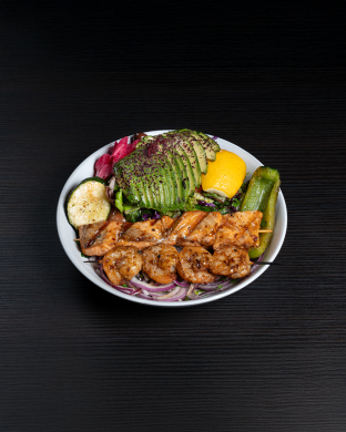 Gluten Free Combo Seafood Entree Salad (2oz Dressing)