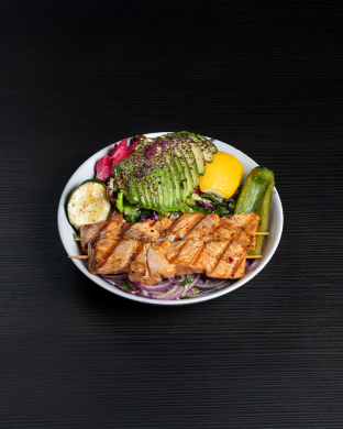 Gluten Free Salmon Entree Salad (2oz Dressing)