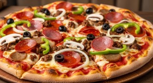 Pizza Guys Combo with VEGAN CHEESE