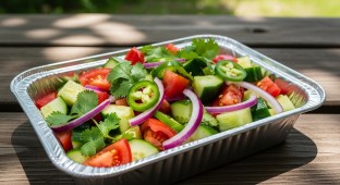Cucumber Tomato Relish