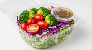 Iku Side Salad With Italian Dressing