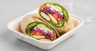 Greek Chicken Wrap