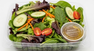 Mixed Greens Side Salad with Sherry Vinaigrette