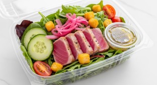 Tuna House Mixed Greens Side Salad with Sherry Vinaigrette