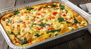 Baked Egg White Frittata