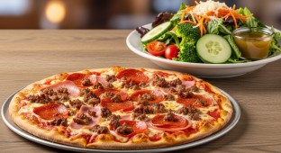 Pikes Peak Pizza and Garden Salad