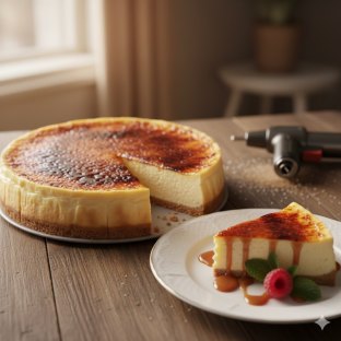 Crème Brulee Cheesecake