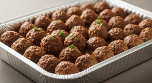 Rotisserie Beef and Pork Meatballs