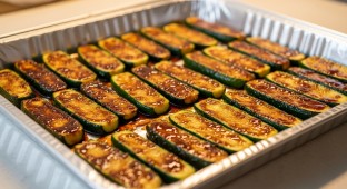 Teriyaki Zucchini Planks
