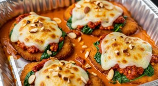 Romesco Chicken Parmesan