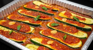 Marinara Zucchini Planks