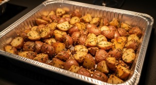 Garlic Herb Roasted Red Potatoes