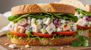 Gluten Free Sonoma Chicken Salad Sandwich