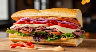 Calabrian Roast Beef Sandwich