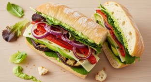 Roasted Vegetable Sandwich