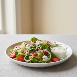 Boxed Bacon and Blue Salad