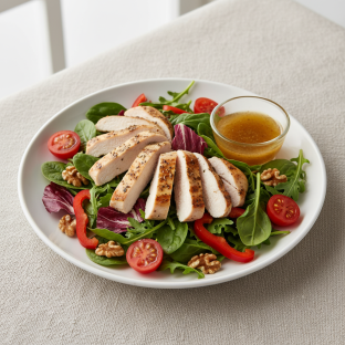 Boxed Mixed Salad with Chicken (NO DAIRY)