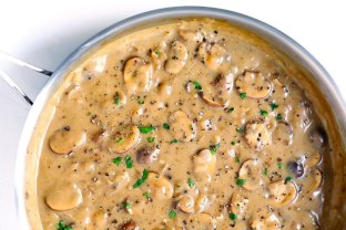 Mushroom Stroganoff