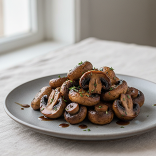 Roasted Balsamic Mushrooms