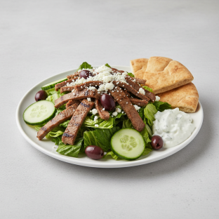 Greek Gyro Salad (NO Tomatoes) Greek Gyro Salad (NO Tomatoes)