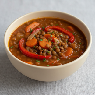Moroccan Lentil Soup