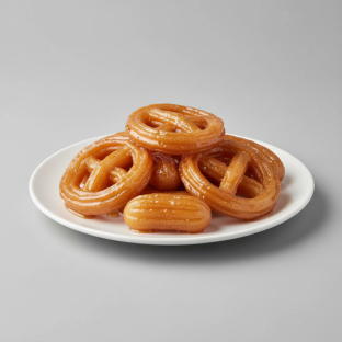 Homemade Zoolbia and Bamieh