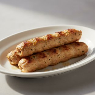 [NO GARLIC] Char-Broiled Ground Chicken Kabob