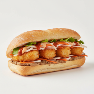 Shrimp Banh Mi Sandwich