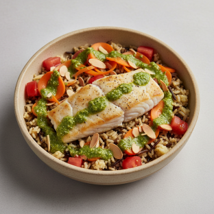 Fish Grain Bowl Fish Grain Bowl