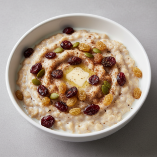 Oatmeal Bar with Milk