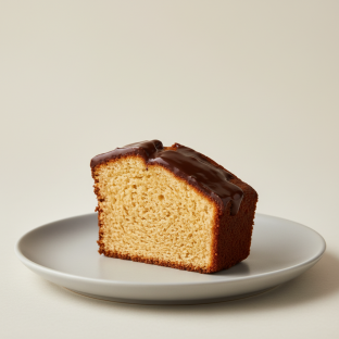 Chocolate Dipped Pound Cake