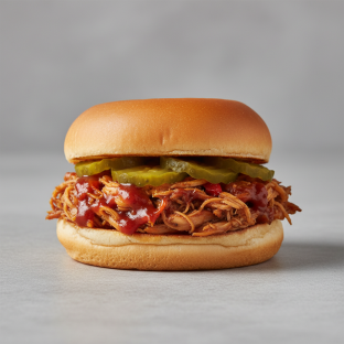 BBQ Pulled Chicken Slider