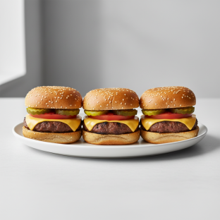 Gluten Free Cheeseburger Slider