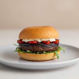 Gluten Free Vegan Portobello Slider