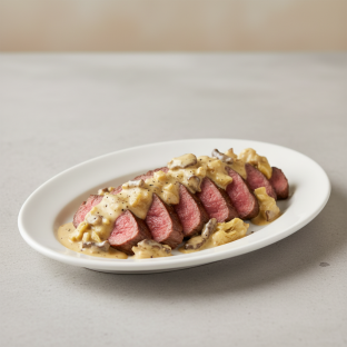 Artichoke and Wild Mushroom Bernaise