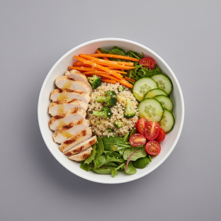Allergen Free Chicken Quinoa Bowl Allergen Free Chicken Quinoa Bowl