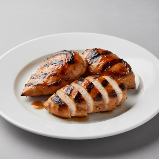 Grilled Chicken with Sweet Soy Glaze