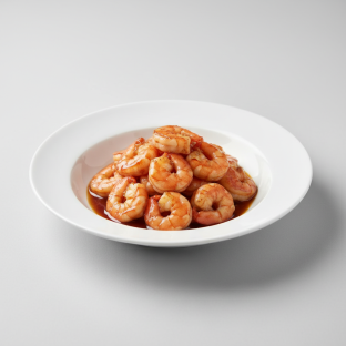 Sweet Soy Poached Shrimp