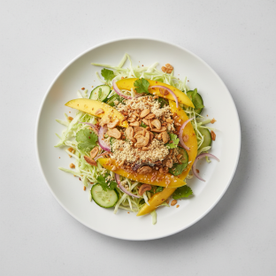 Mango Salad with Cabbage