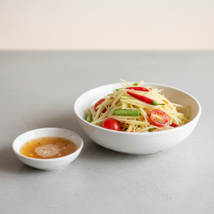 Small Thai Papaya Salad (No Garlic)