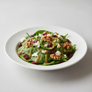 Spinach Salad (Vegetarian)