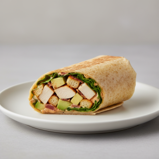 Spicy Chicken Caesar Wrap Spicy Chicken Caesar Wrap