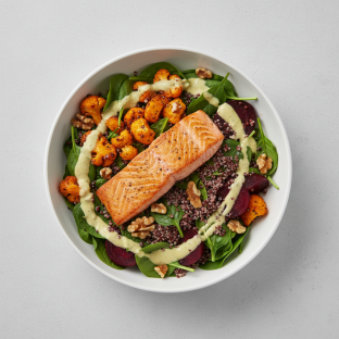 Veggie 'n' Salmon Salad Veggie 'n' Salmon Salad