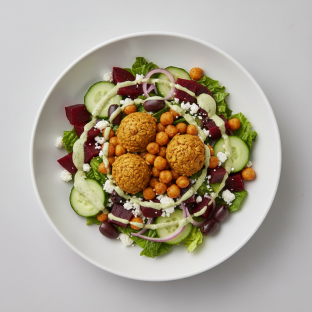 Chickpeas Mediterranean Salad Chickpeas Mediterranean Salad