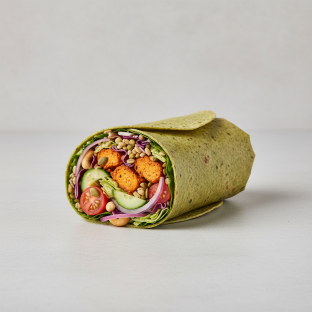 Vegan India Wrap Platter