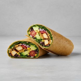 Gluten Free Vegan Mexico Wrap Platter