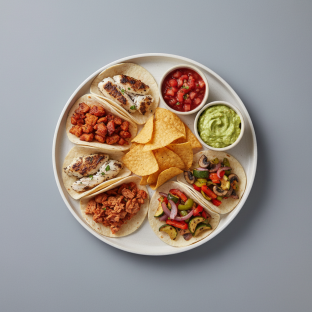 Mini Tacos Station - 2 mini tacos per person