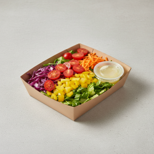 Individual Box: Side Vegan Chopped Salad with Lemon Vinaigrette Individual Box: Side Vegan Chopped Salad with Lemon Vinaigrette