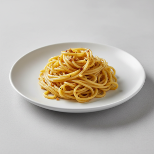 Crustacean Inspired Fresh Garlic Noodle