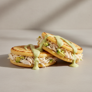 Chicken Avocado Salad Arepita